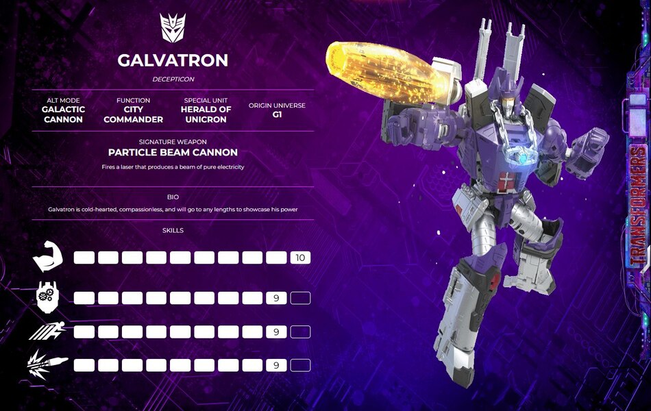 Transformers Legacy Official Galvatron QR Code Image (6 of 9)